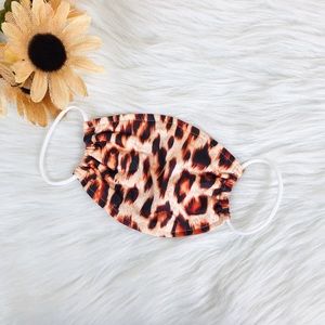 3/$30 ‼️LEOPARD PRINT FACE MASK- mask